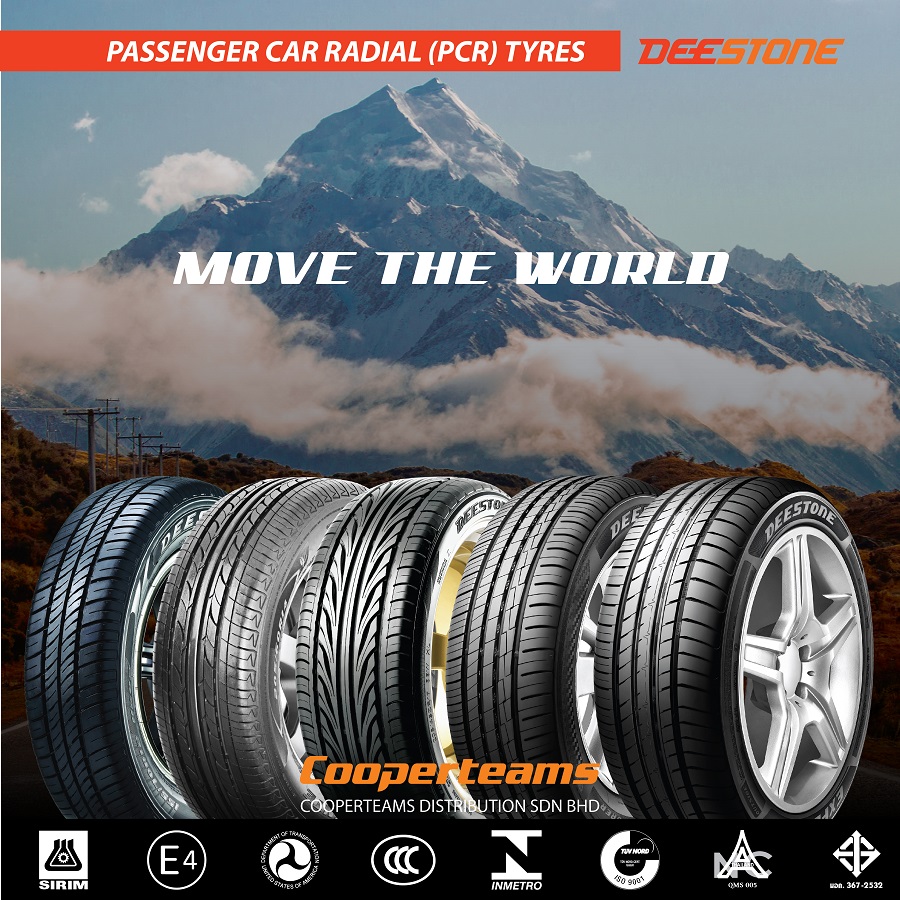 Deestone Passenger Tyre SupplierWest MalaysiaCOOPERTEAMS